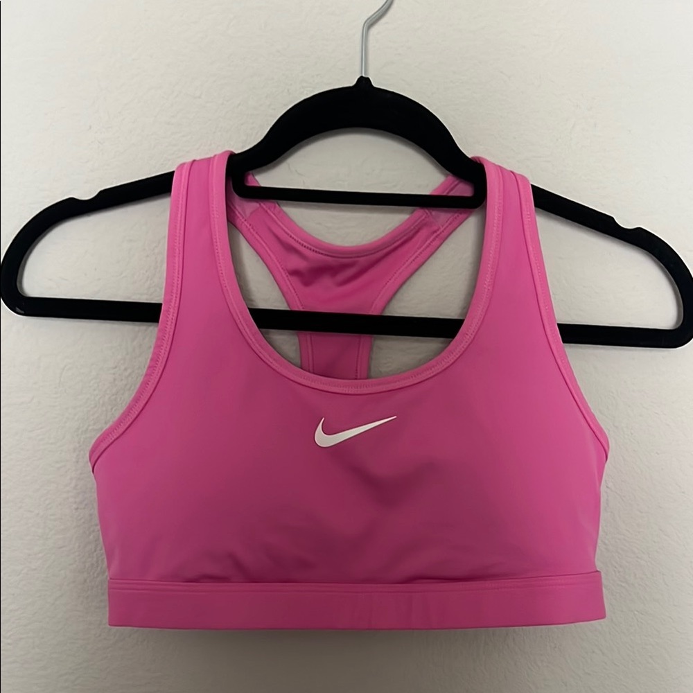 Nike Women's Pink Dri-Fit Sports Bra